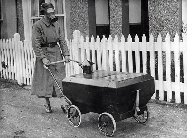 01-Woman-With-A-Gas-Resistant-Pram-England-1938
