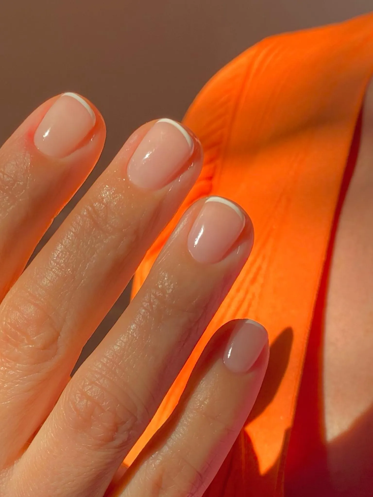 Micro french tips 2026 minimal