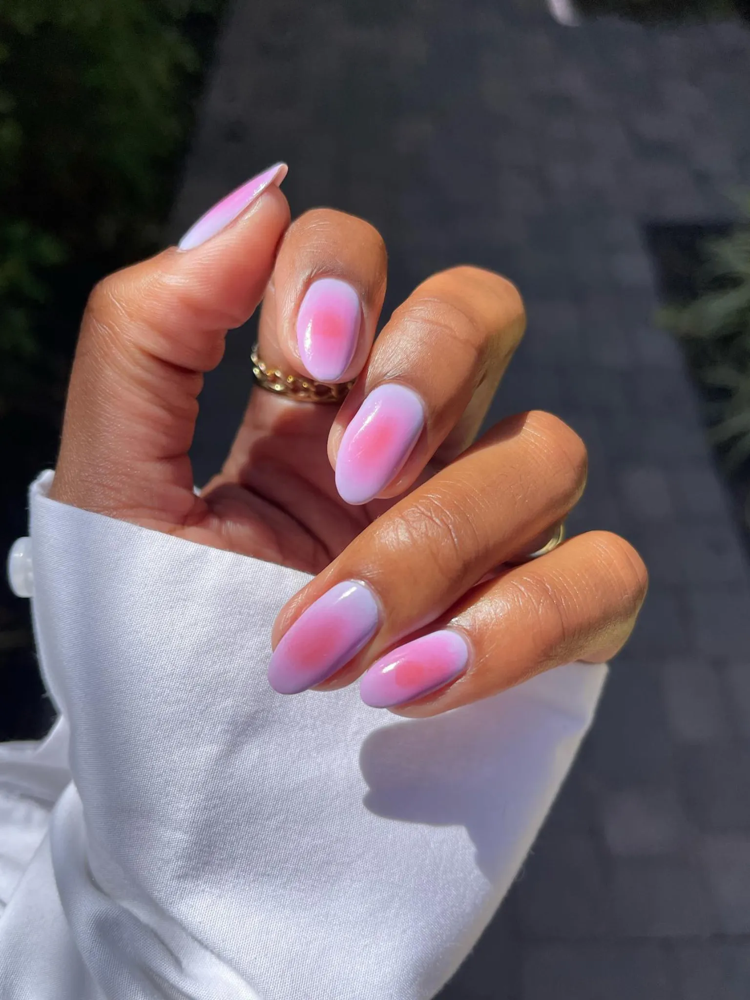 Lilac ombre νύχια 2026