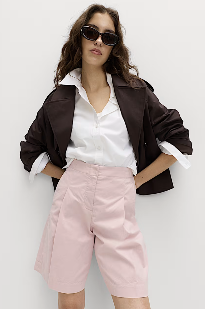 Βερμούδα με blazer καλοκαιρινό look 2026