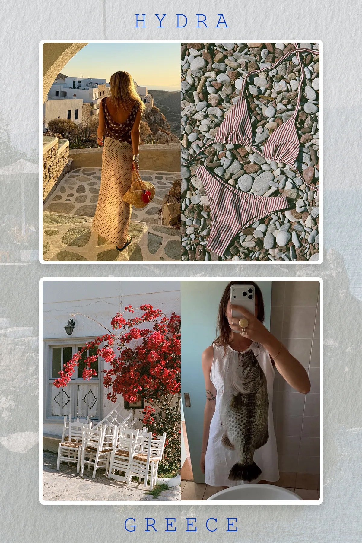 Euro Summer 2026 Ύδρα Ελλάδα outfits